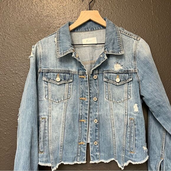 KanCan WILSON DENIM JACKET - Picture 6 of 15